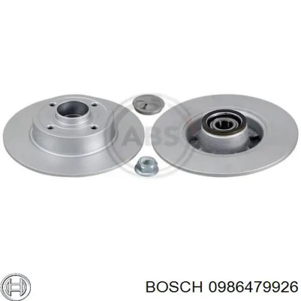 Disco de freno trasero Alfa Romeo 33 905