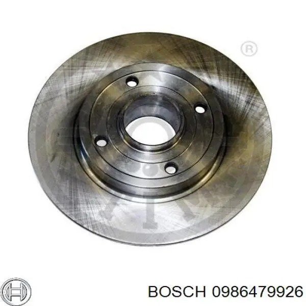 Disco de freno trasero Alfa Romeo 33 905