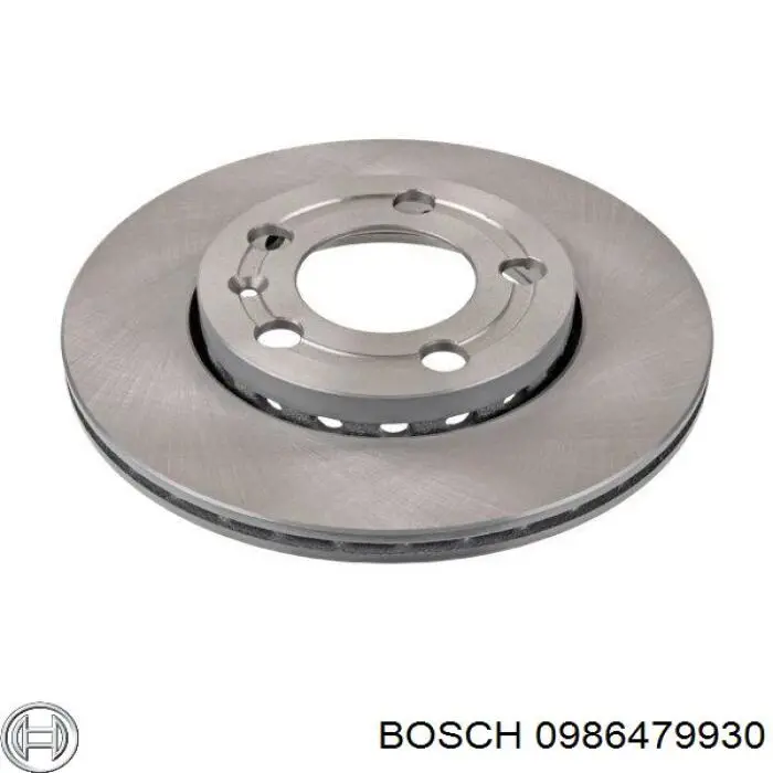 0986479930 Bosch freno de disco delantero