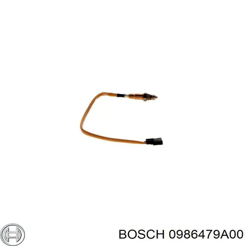 0986479A00 Bosch disco de freno delantero