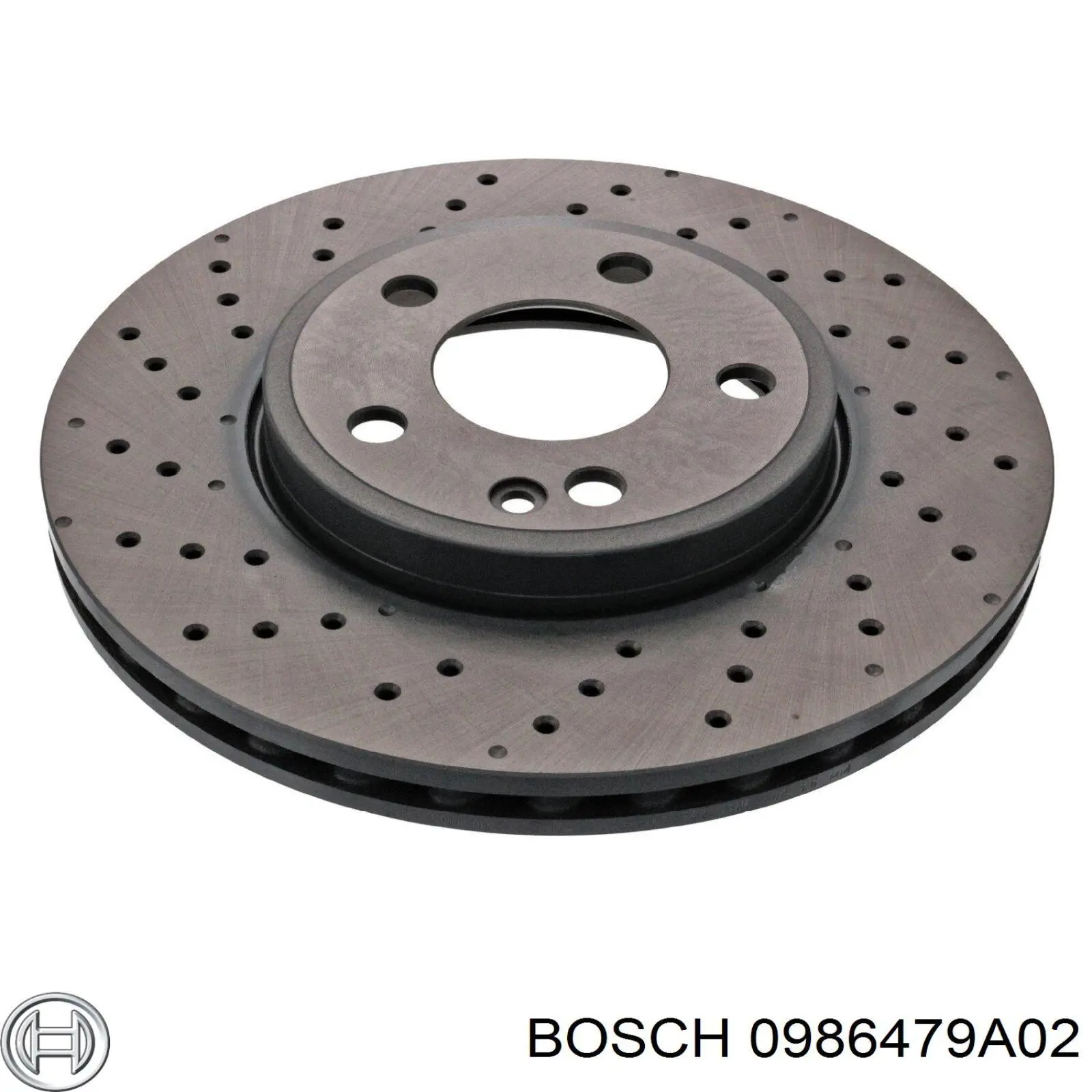 0986479A02 Bosch disco de freno delantero