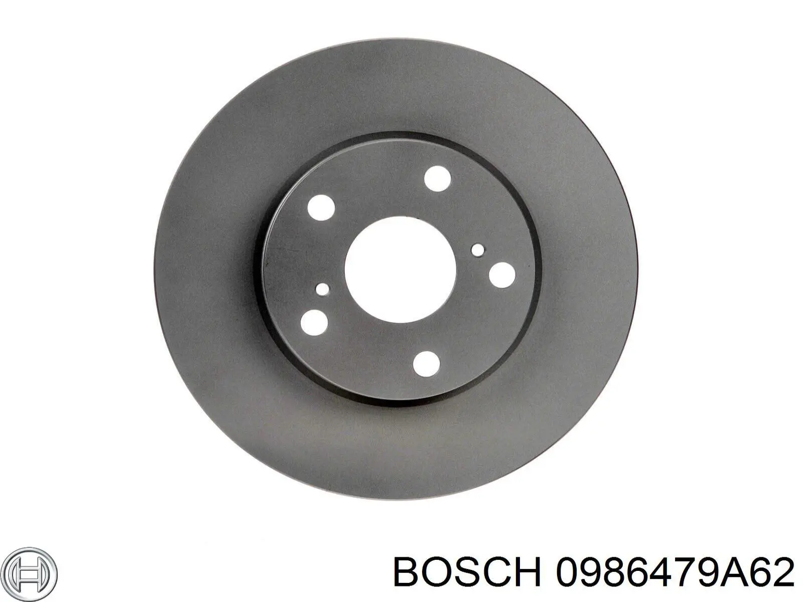 0986479A62 Bosch disco de freno delantero