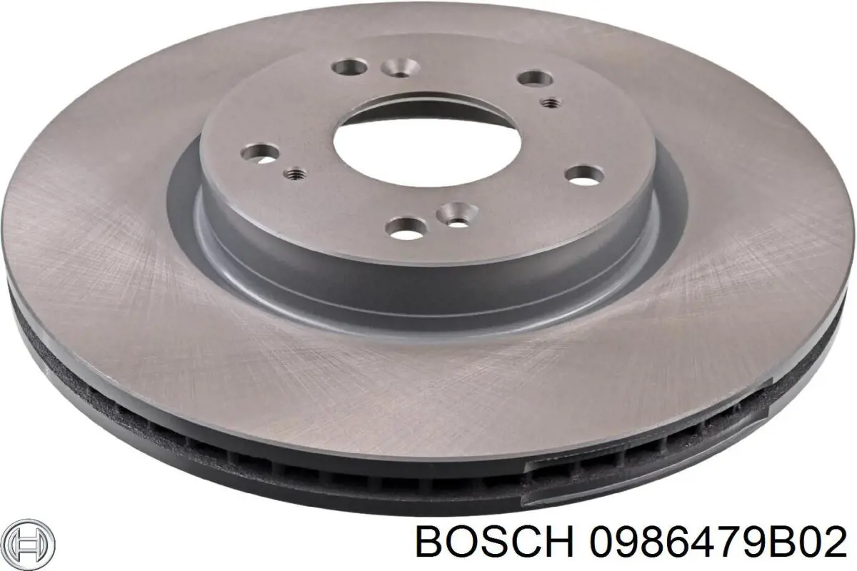 0986479B02 Bosch freno de disco delantero