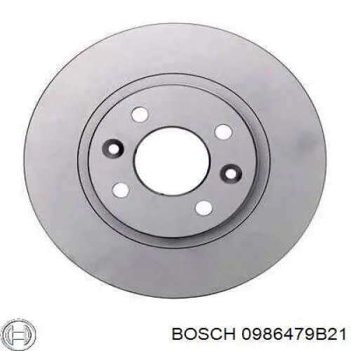 0 986 479 B21 Bosch disco de freno delantero