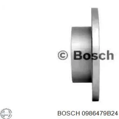 0 986 479 B24 Bosch disco de freno delantero