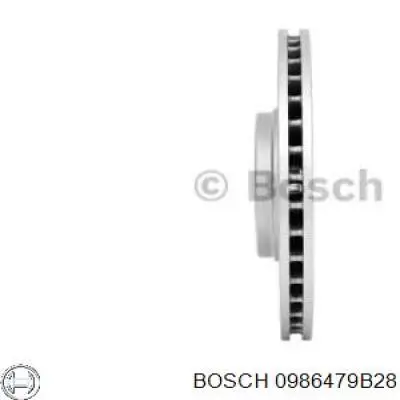 0986479B28 Bosch freno de disco delantero