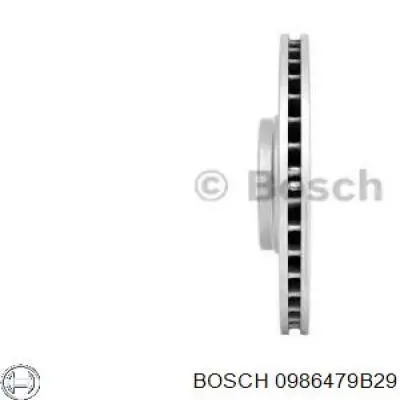 0986479B29 Bosch disco de freno delantero