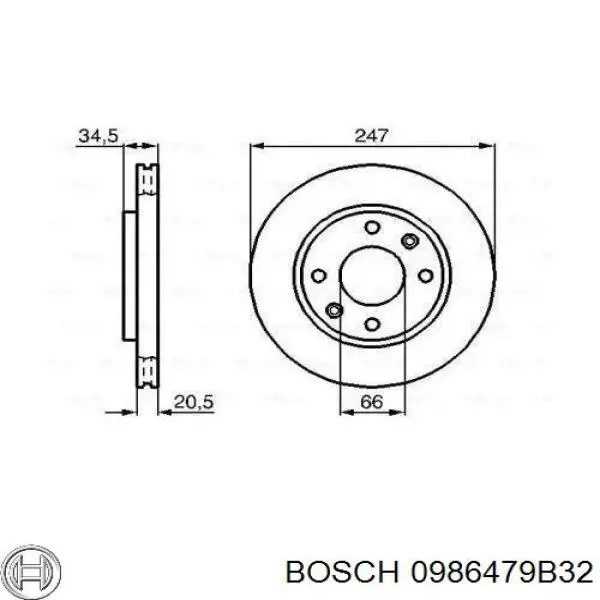 Freno de disco delantero Peugeot 205 1 741A, C