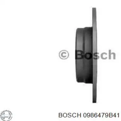 0 986 479 B41 Bosch disco de freno trasero