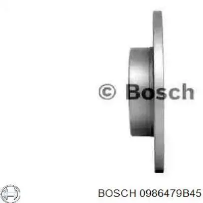 0986479B45 Bosch disco de freno delantero