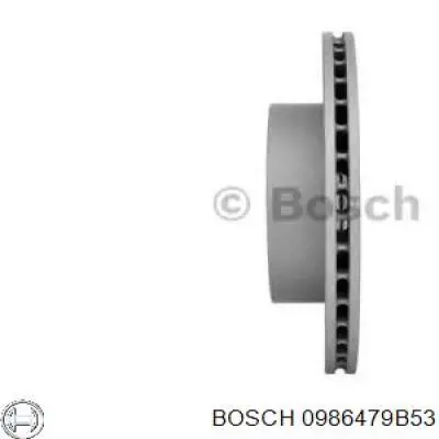 0986479B53 Bosch freno de disco delantero