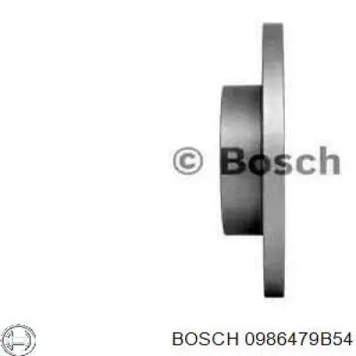 0 986 479 B54 Bosch disco de freno delantero
