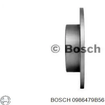 0 986 479 B56 Bosch disco de freno trasero