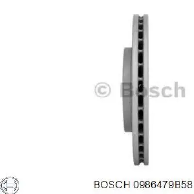 0986479B58 Bosch freno de disco delantero