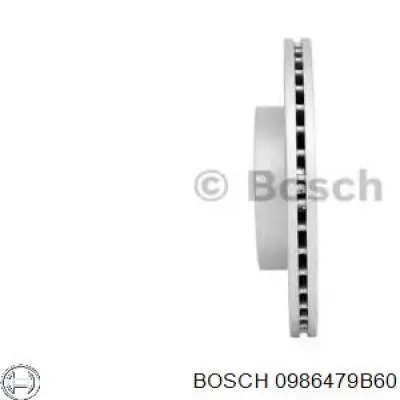 0 986 479 B60 Bosch disco de freno delantero