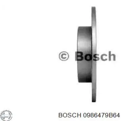 0 986 479 B64 Bosch disco de freno trasero