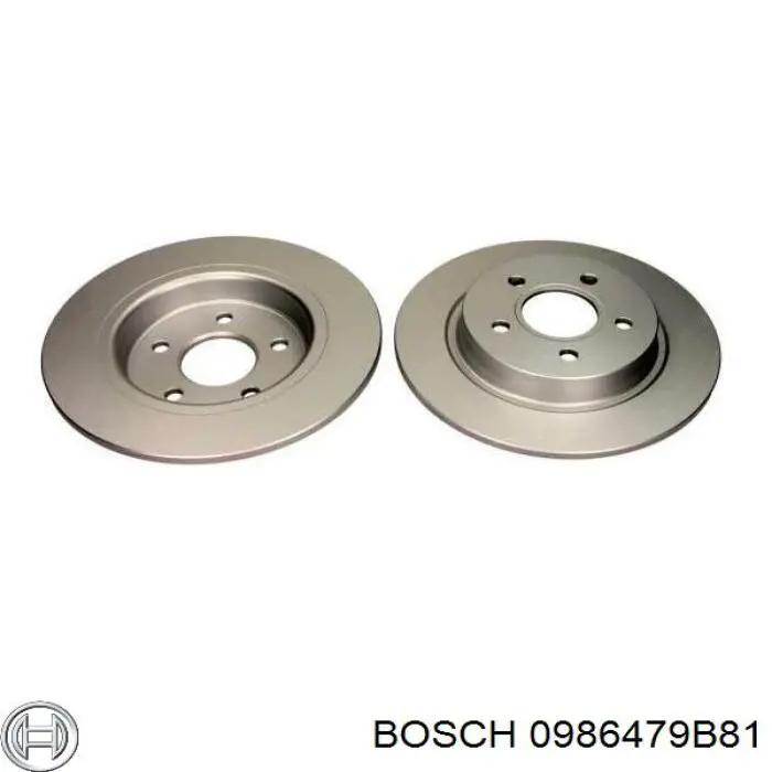 Disco de freno trasero Volvo V40 525, 526