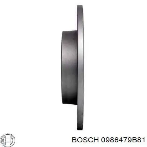 Disco de freno trasero Volvo V40 525, 526