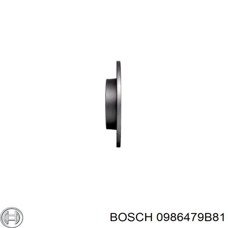 Disco de freno trasero Volvo V40 525, 526