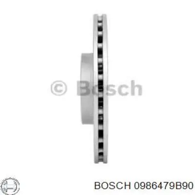 0986479B90 Bosch disco de freno delantero
