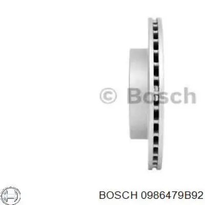 0 986 479 B92 Bosch freno de disco delantero