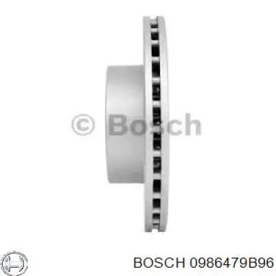 0986479B96 Bosch disco de freno delantero