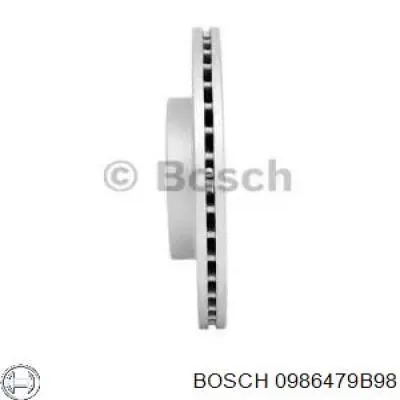 0986479B98 Bosch disco de freno delantero