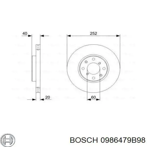 Comprar DI815C Japan Parts Freno de disco delantero