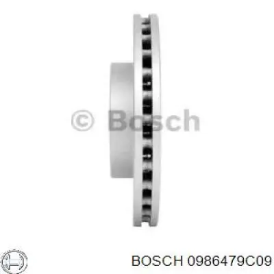 0986479C09 Bosch disco de freno delantero