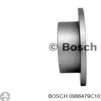 0986479C10 Bosch disco de freno trasero