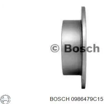 0 986 479 C15 Bosch disco de freno trasero