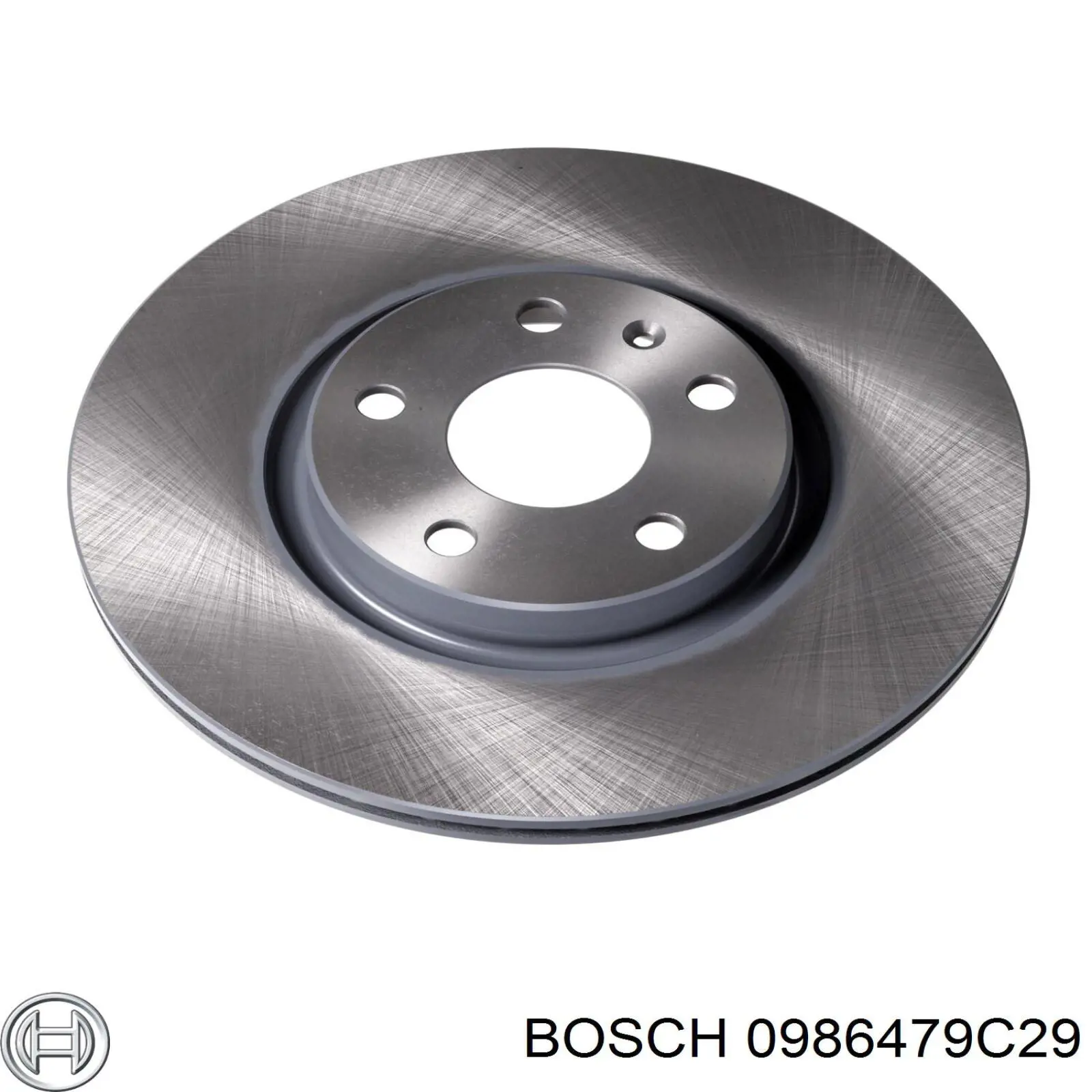 0986479C29 Bosch disco de freno delantero