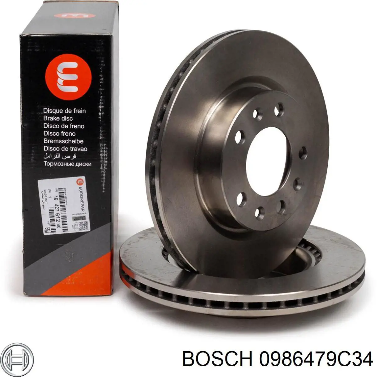 Disco de freno DF6785 TRW