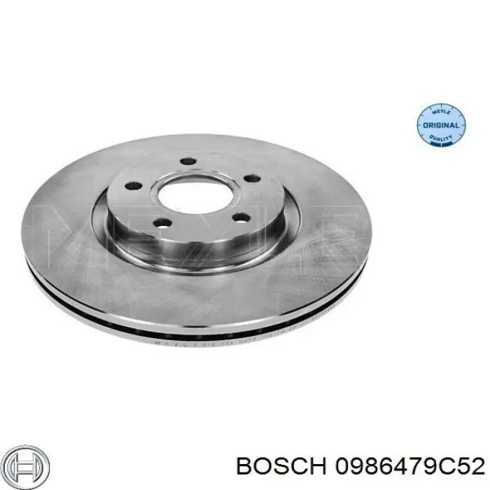 Freno de disco delantero Volvo V40 525, 526