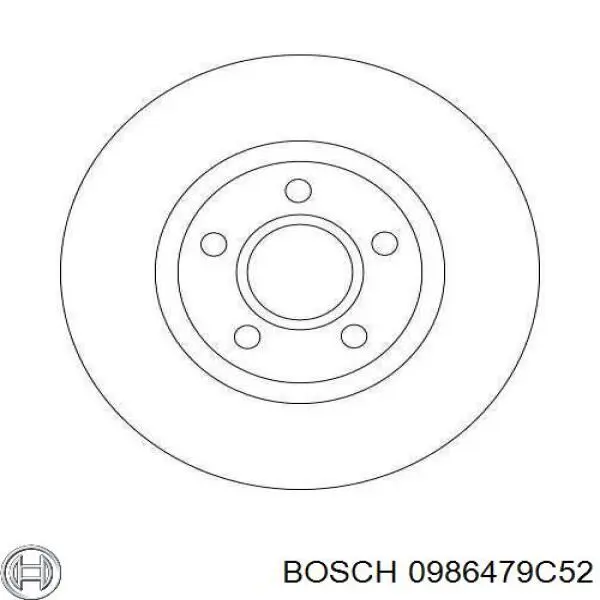 Freno de disco delantero Volvo V40 525, 526