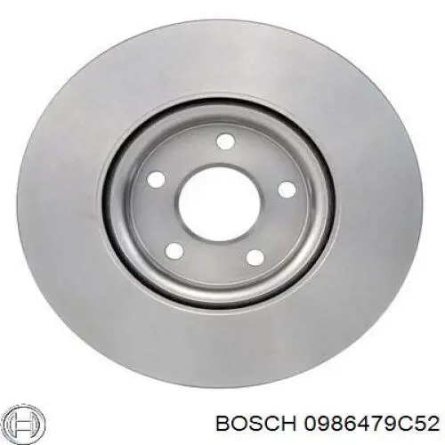 Freno de disco delantero Volvo V40 525, 526