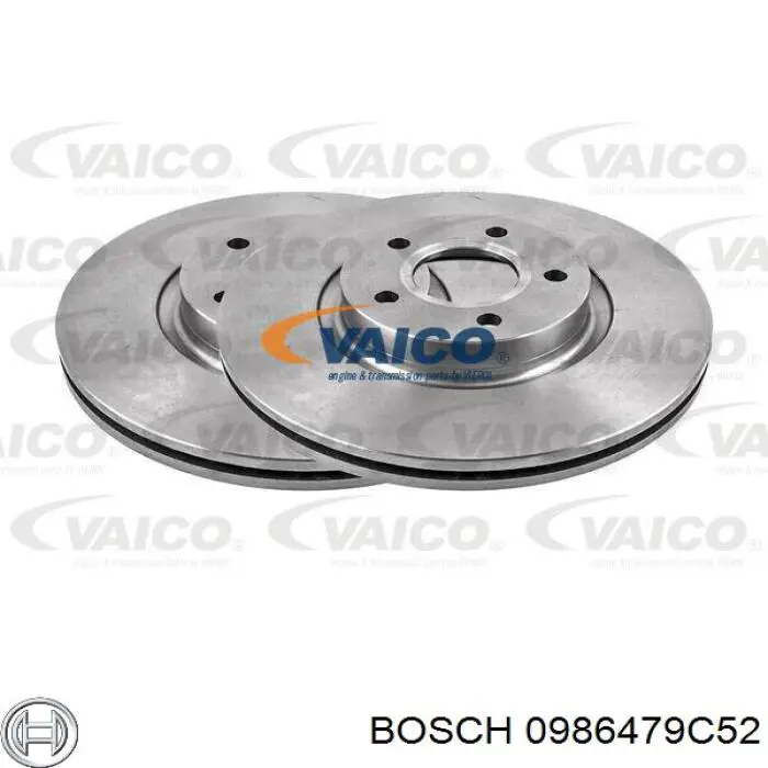 Freno de disco delantero Volvo V40 525, 526