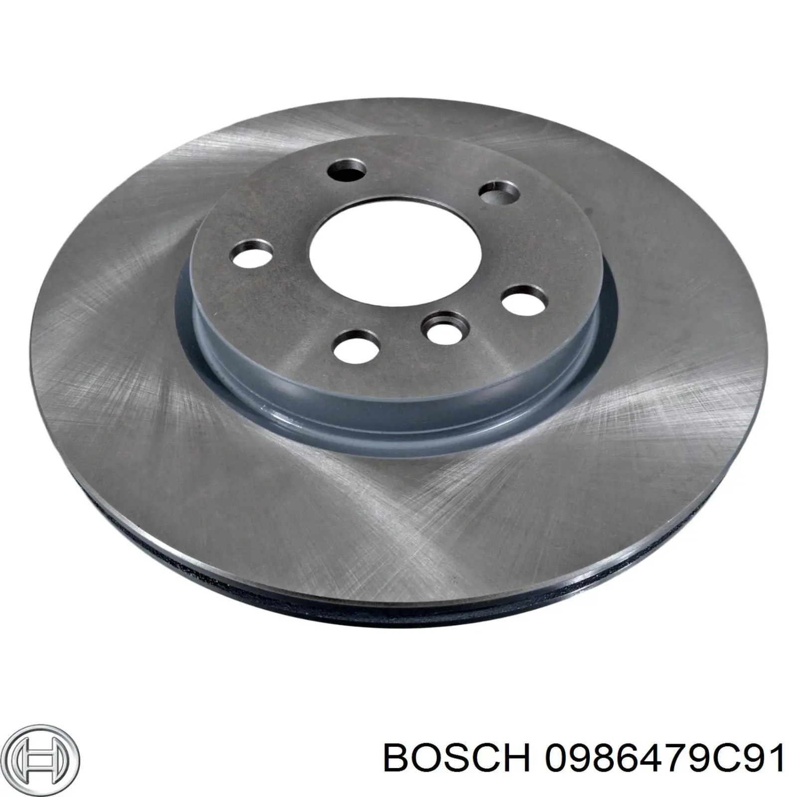0986479C91 Bosch disco de freno delantero