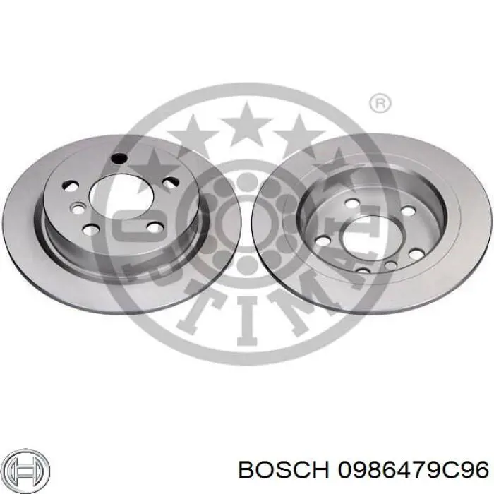 Disco de freno trasero MINI Cooper F57