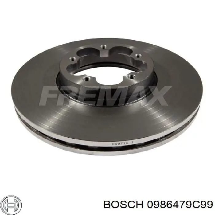 Disco de freno DF6921S TRW