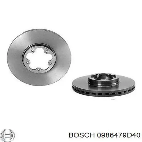 Frenos delanteros Bosch 0986479D40 precio, desde 51,38 EUR