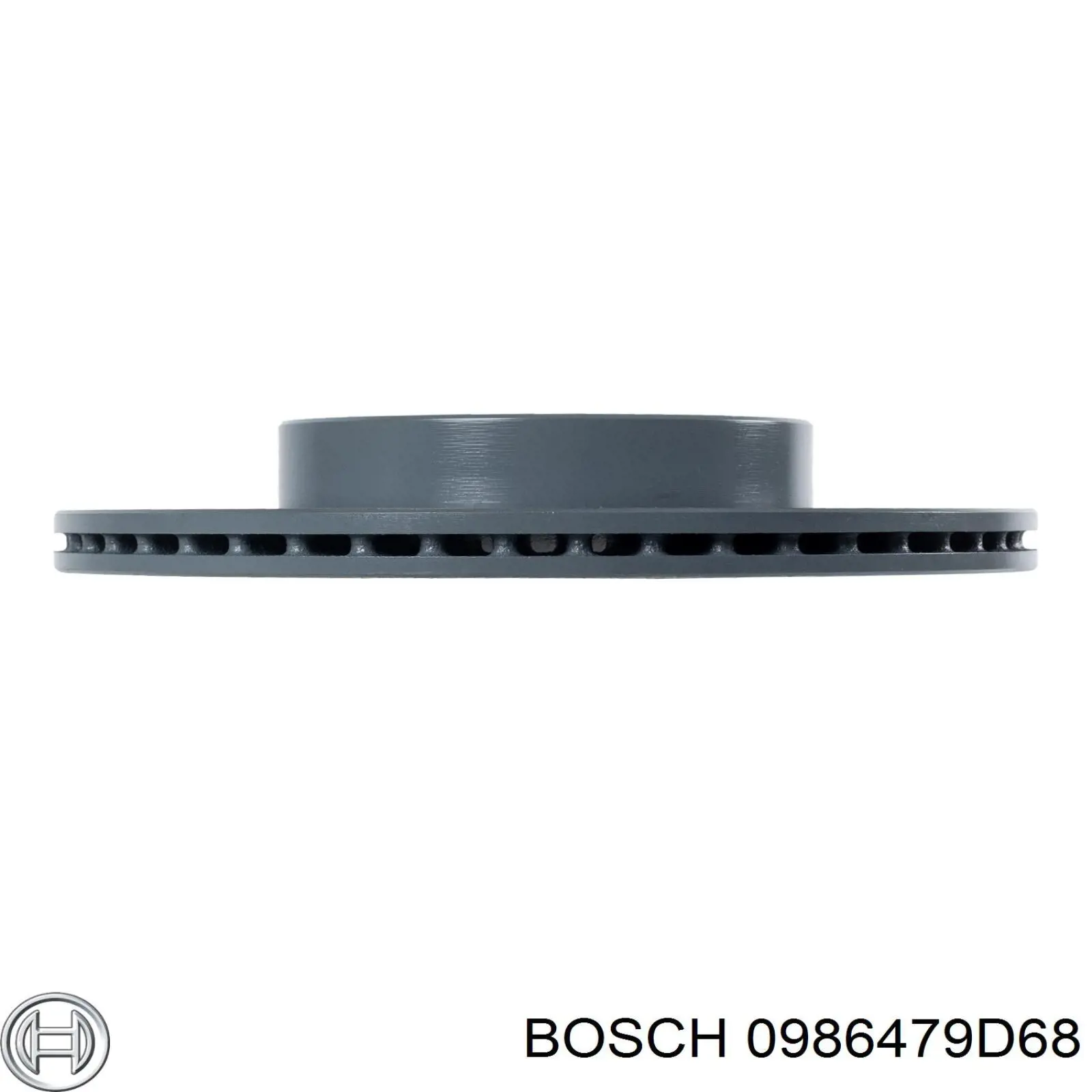 0986479D68 Bosch freno de disco delantero