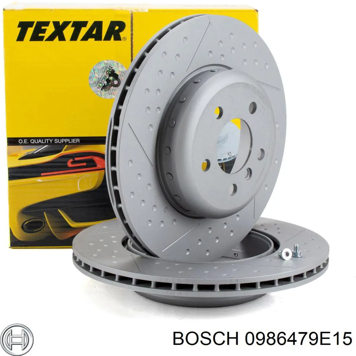 Disco de freno trasero BOSCH 0986479E15