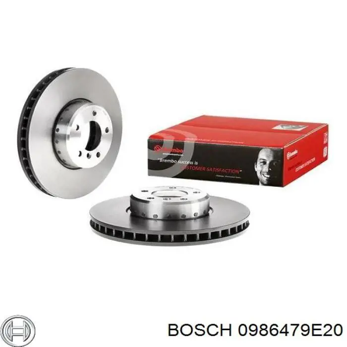 0 986 479 E20 Bosch freno de disco delantero