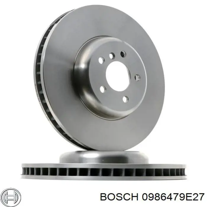 0 986 479 E27 Bosch disco de freno delantero