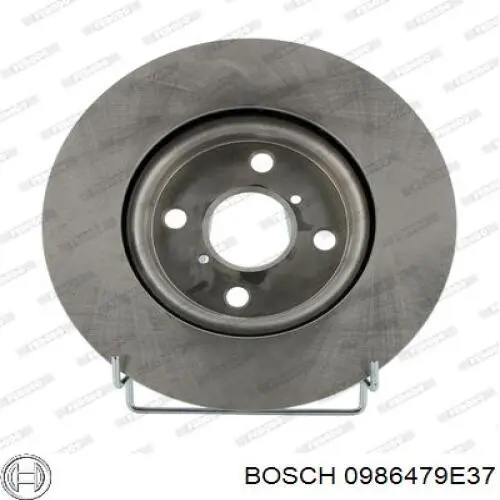 Disco de freno delantero Japan Parts DI2051C