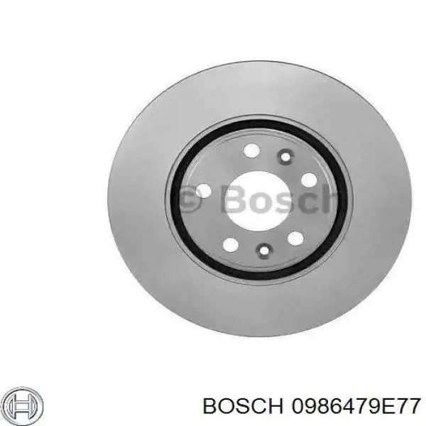 Disco de freno delantero Bosch 0986479E77