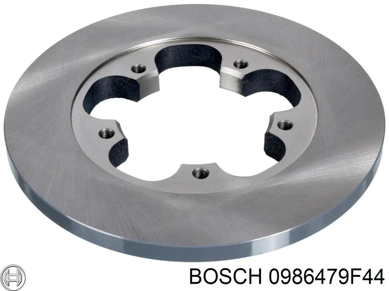 0986479F44 Bosch disco de freno trasero