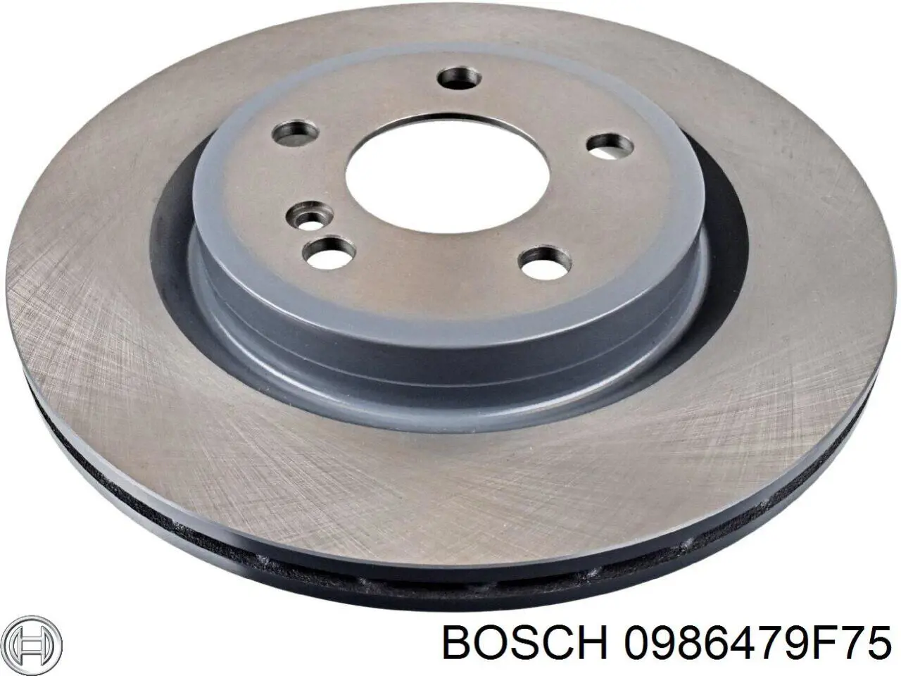 0986479F75 Bosch disco de freno trasero