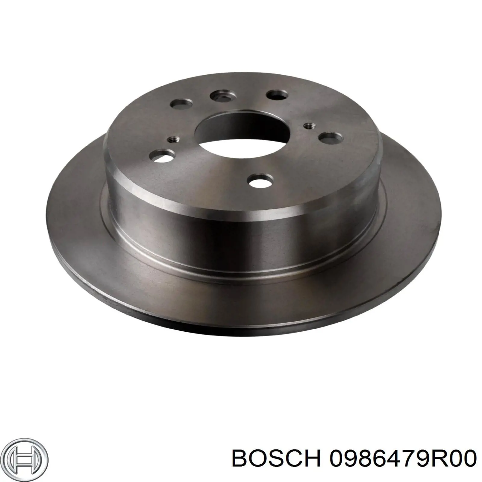 0986479R00 Bosch disco de freno trasero